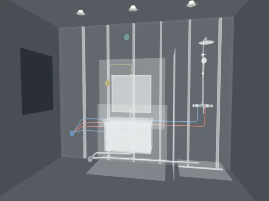 Installatie in 3D